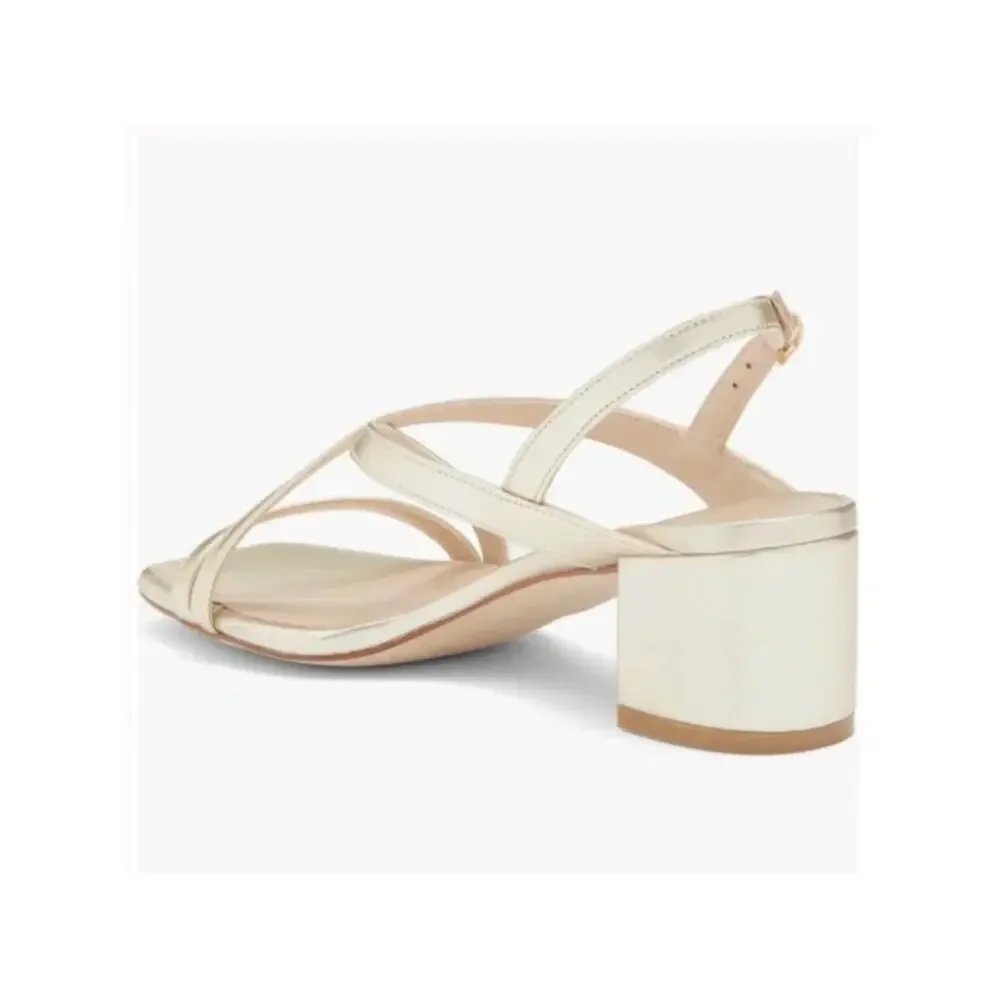 Stuart Weitzman Oasis 50 Block Sandal Size 9.5